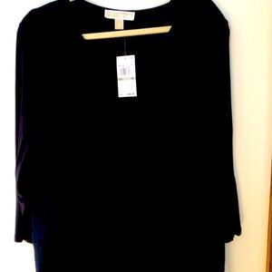 Michael Kors Elegant Black Blouse